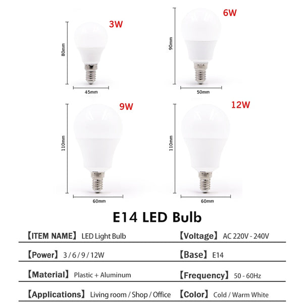 Ampoule LED pour micro-ondes E14 2W Equi.20W 200lm 4000K 15000H