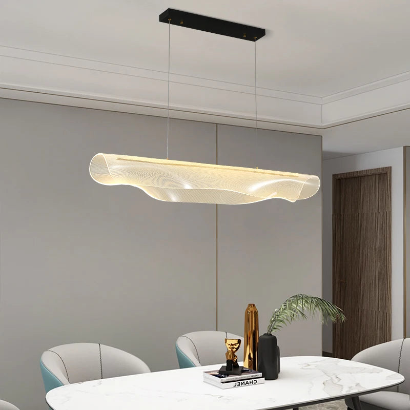 lustre led nordique moderne créatif pour restaurant et bureau