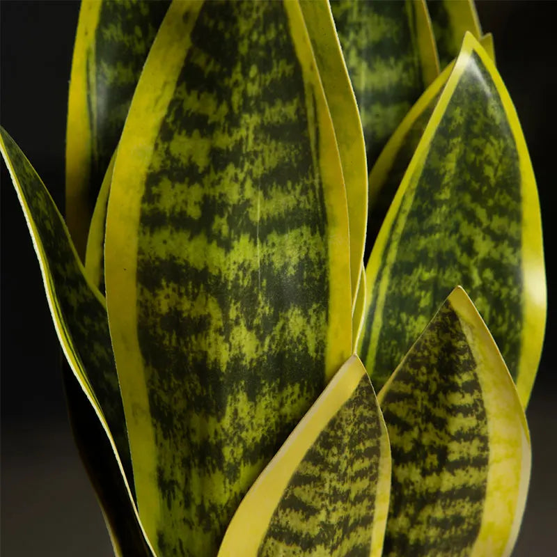 plantes artificielles sansevieria pour décoration extérieure moderne