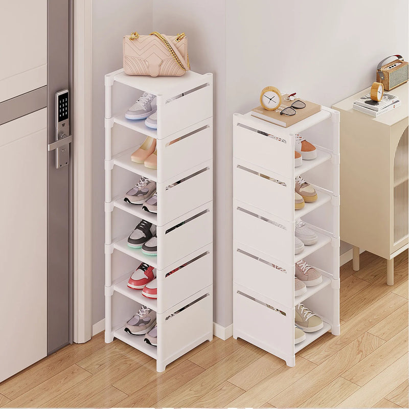 organisateur de chaussures empilable et réglable gain de place