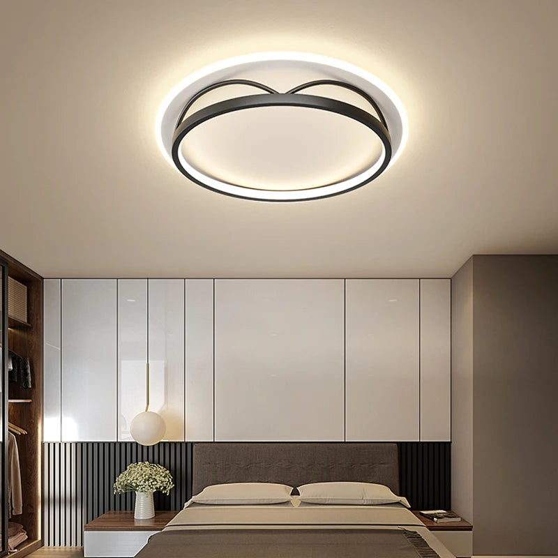 lustre led carré moderne pour éclairage décoratif intérieur