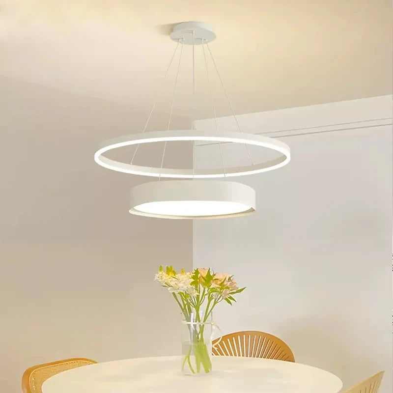 lustre moderne à led créatif pour décoration intérieure