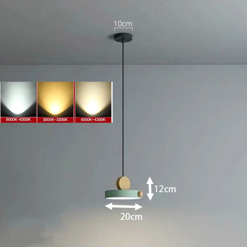 plafonnier moderne rond à leds pour éclairage intérieur