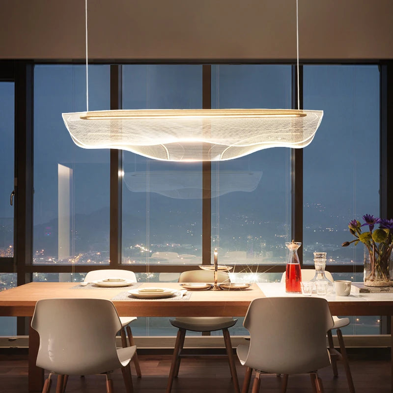 lustre led nordique moderne créatif pour restaurant et bureau