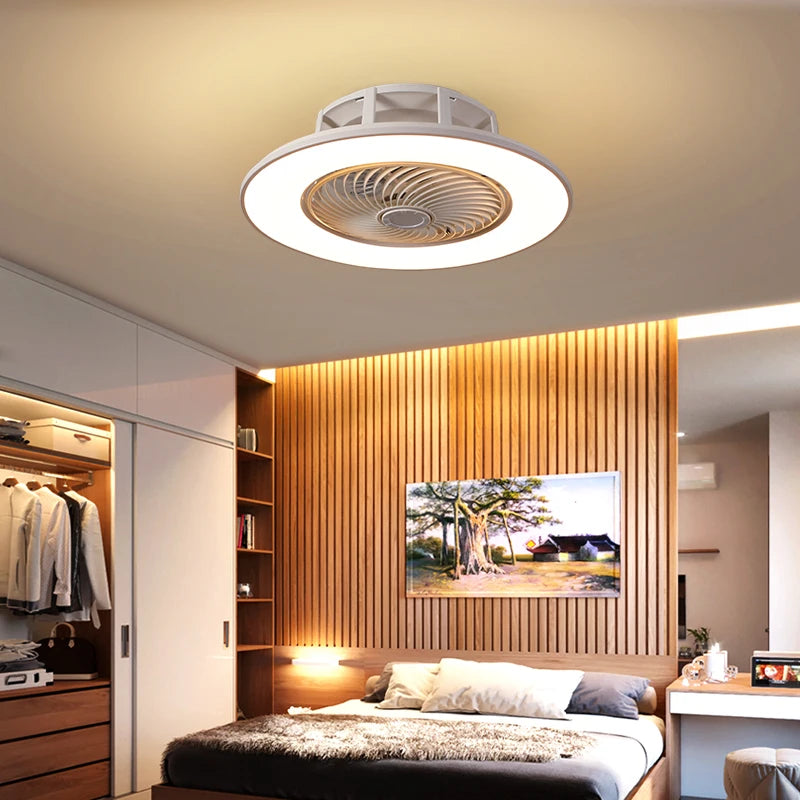 plafonnier led avec ventilateur design moderne 2021