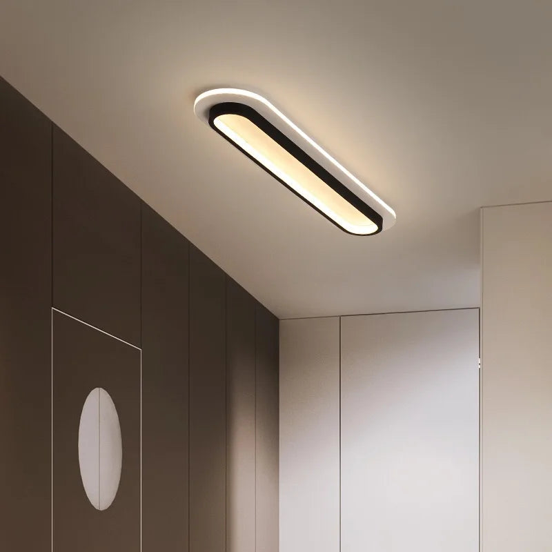plafonnier moderne à leds surface montée lumière intégrée