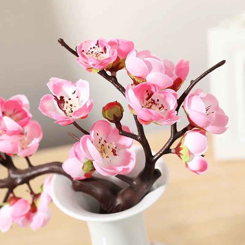 fleurs artificielles en soie pour décoration de mariage et intérieure