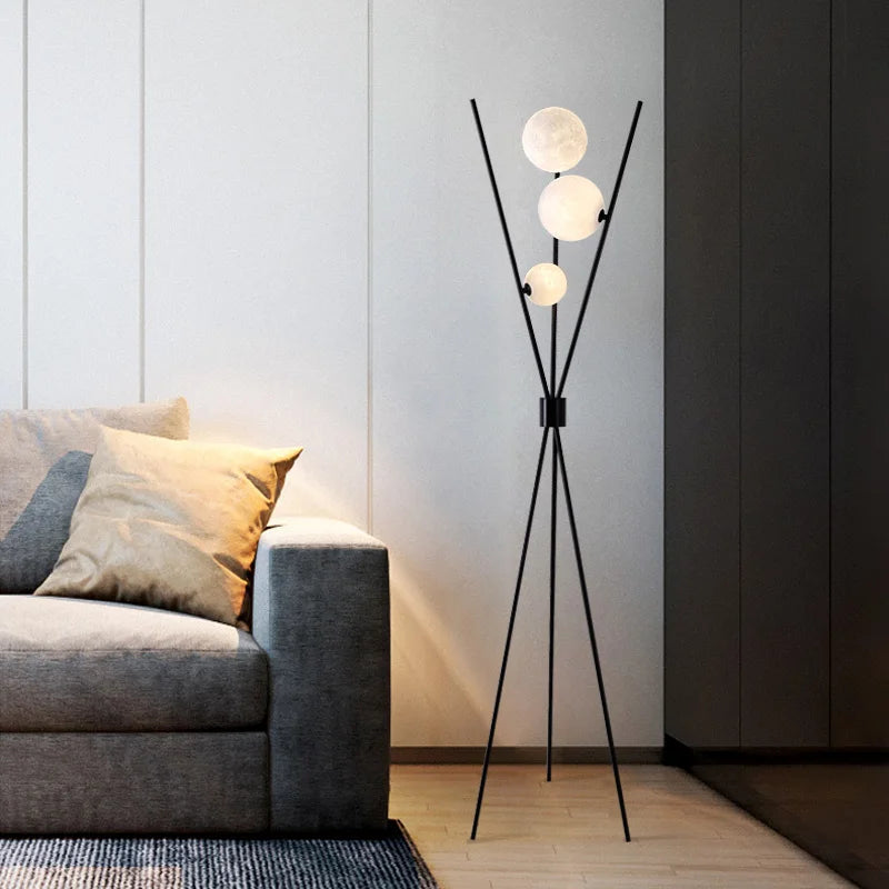 lampadaire design créatif style nordique pour éclairage moderne