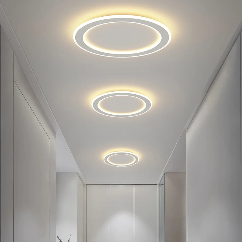 plafonnier led minimaliste nordique pour éclairage intérieur