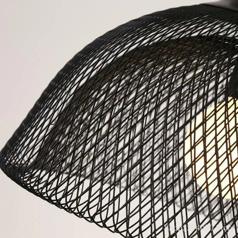 lustre cage à oiseaux style loft rétro en fer créatif minimaliste