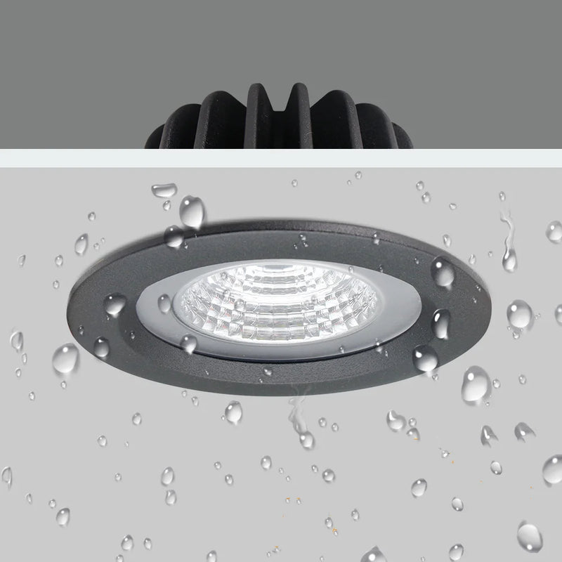 spot led étanche et ignifuge pour sauna et bain de vapeur