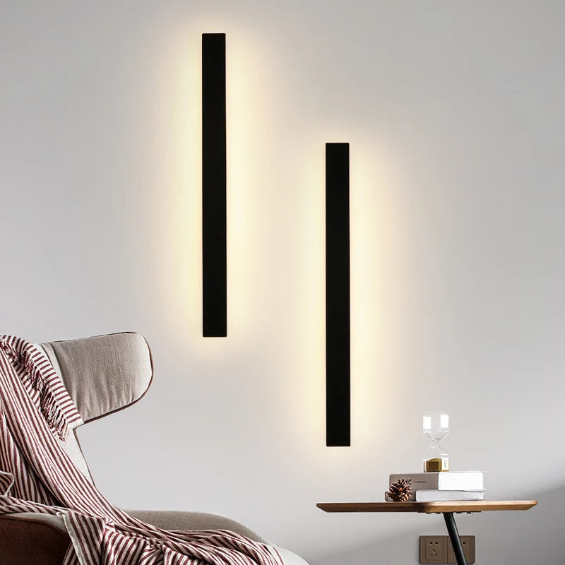 applique murale led étanche minimaliste pour extérieur