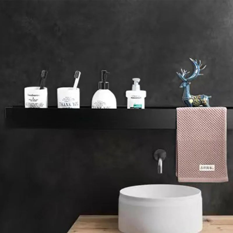 étagère murale pour rangement de salle de bain et cosmétiques