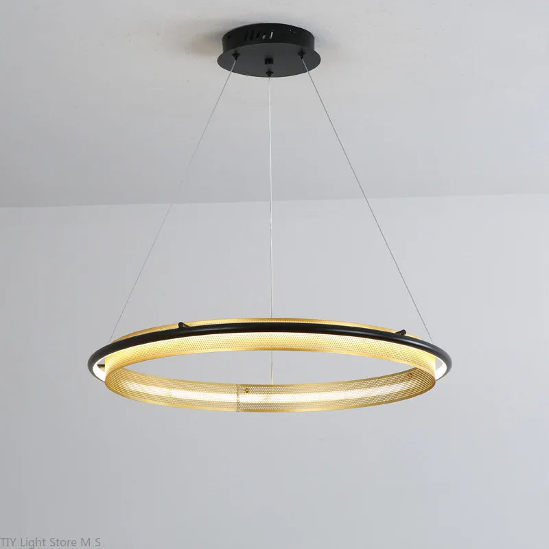 lustre moderne led pour décoration de luxe créative