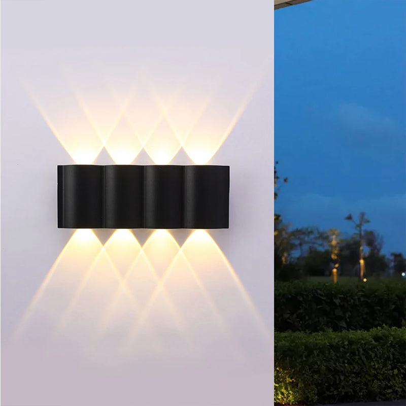 Applique murale led étanche pour éclairage intérieur et extérieur décoratif