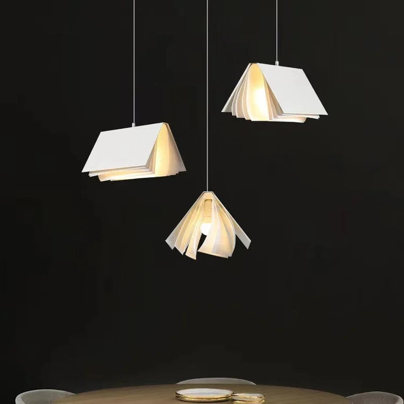 lampe suspendue moderne en forme de macarone pour décoration intérieure
