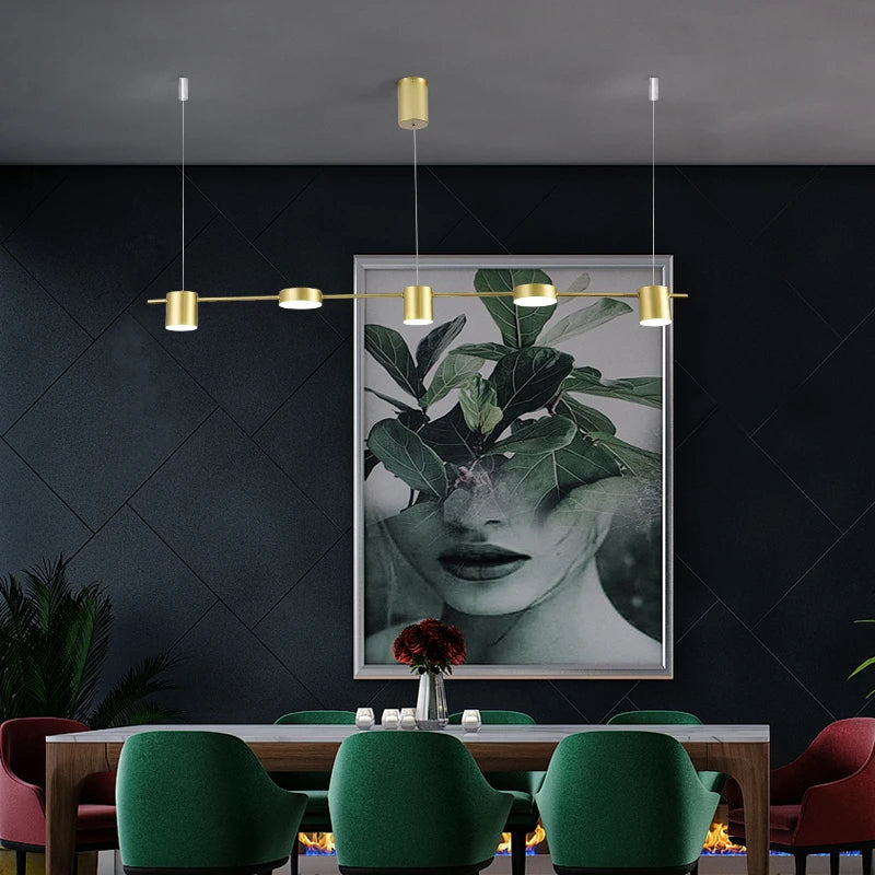 lustre moderne créatif trois têtes pour restaurant et hôtel