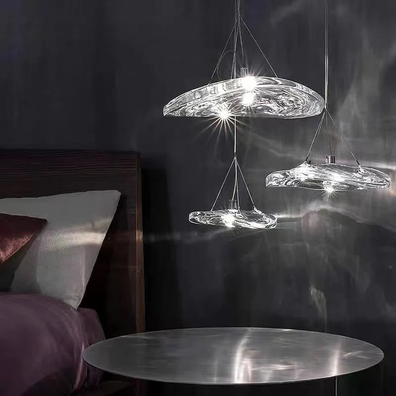 lustre italien design pour restaurant bar et magasin d'habillement