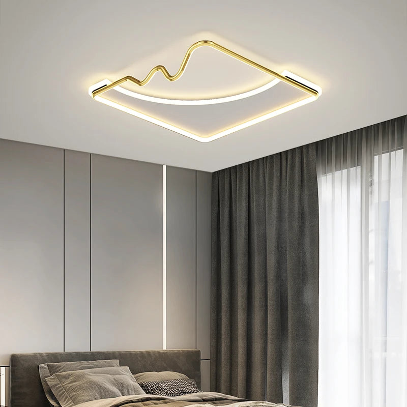 plafonnier led décoratif pour intérieur moderne et élégant