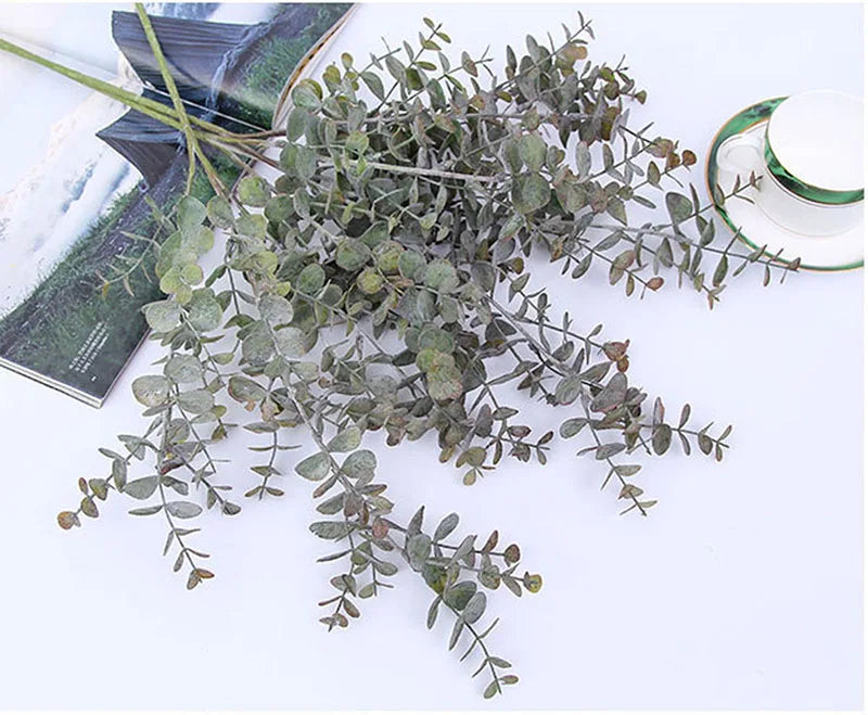 plantes artificielles branche eucalyptus décoration mariage et jardin