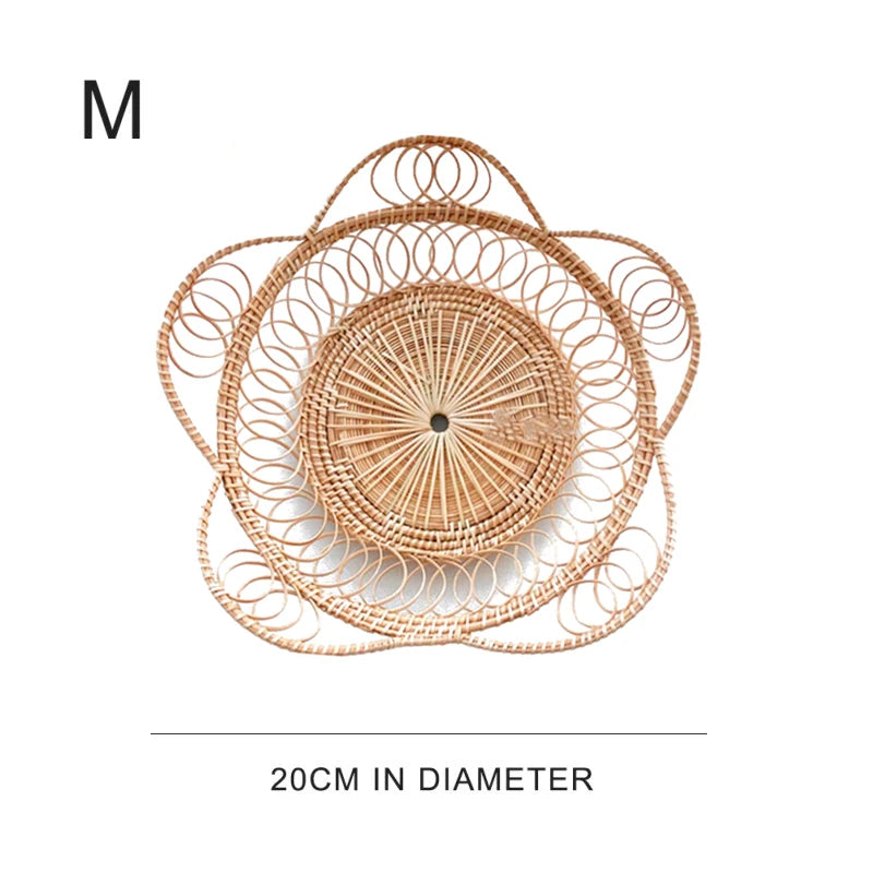 panier tissé à la main pour fruits et légumes rangement et pique-nique