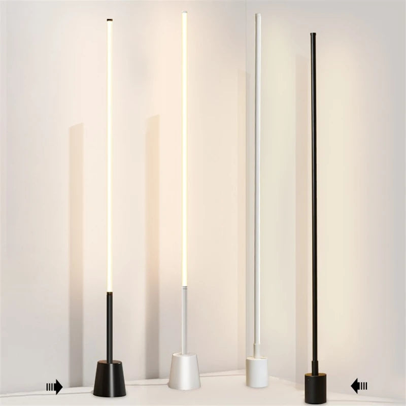 lampadaire nordique moderne minimaliste super lumineux à 360 degrés