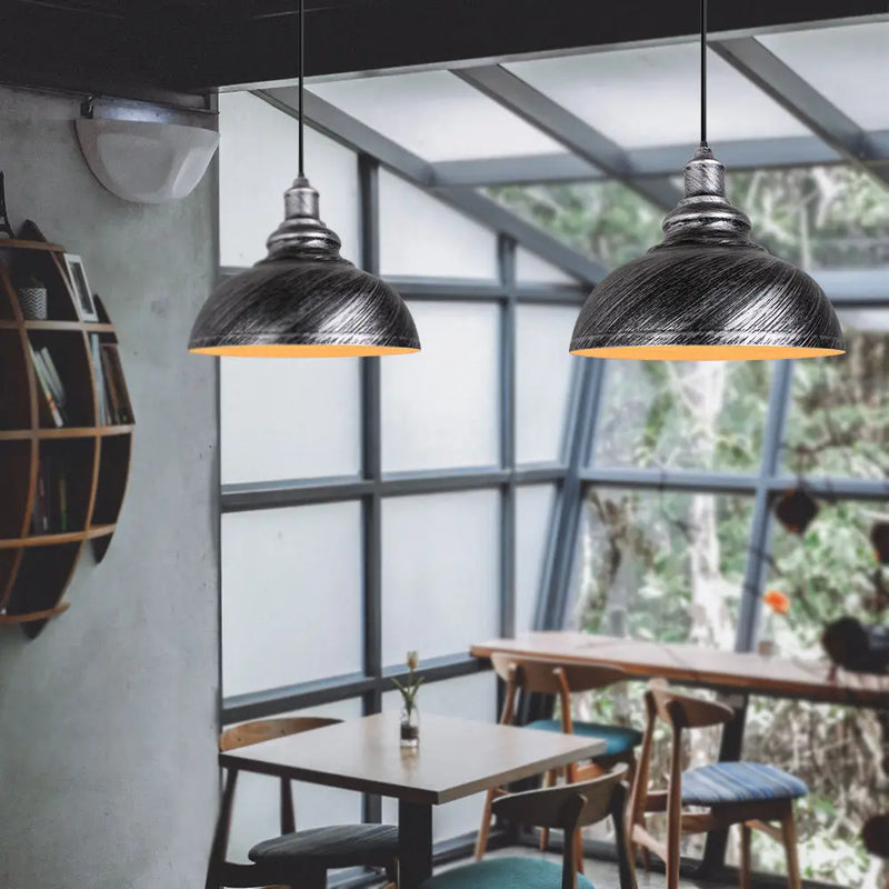 lampes suspendues vintage style industriel moderne pour décoration