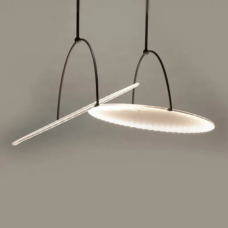 lustre minimaliste moderne nordique avec lampes décoratives en tissu
