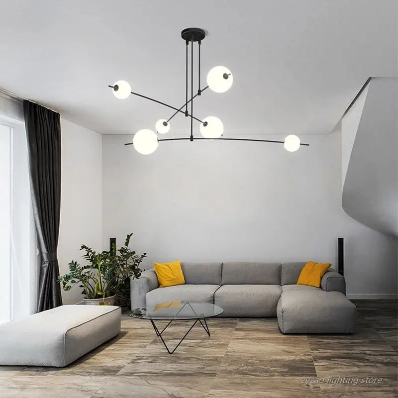 suspension design nordique minimaliste pour décoration créative