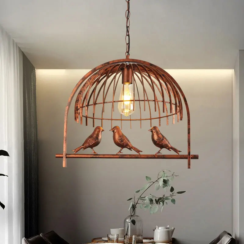 suspension décorative en forme d'oiseau style nordique