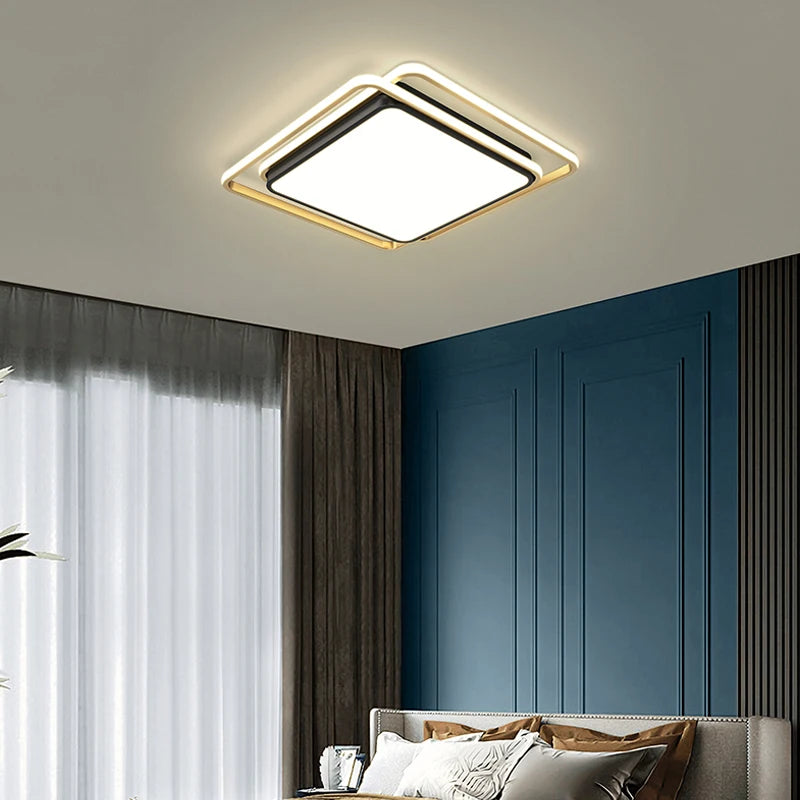 plafonnier moderne led pour décoration intérieure nordique