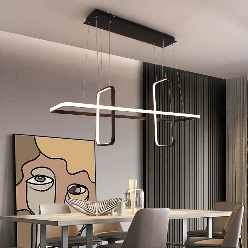 suspension moderne design pour éclairage intérieur créatif