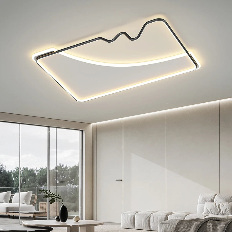 plafonnier led décoratif pour intérieur moderne et élégant