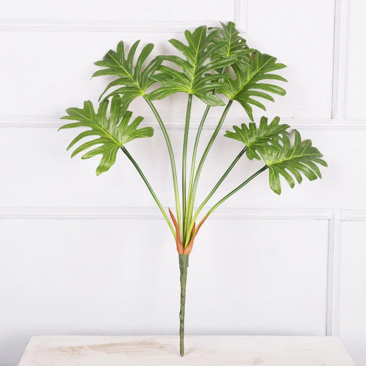 plante monstera artificielle pour décoration intérieure et extérieure