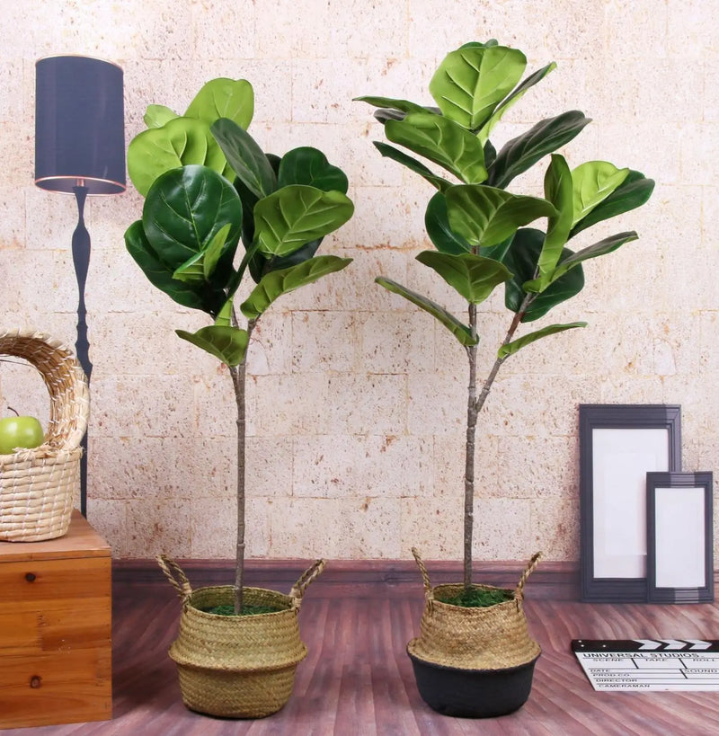 grandes branches artificielles de plantes tropicales pour décoration jardin