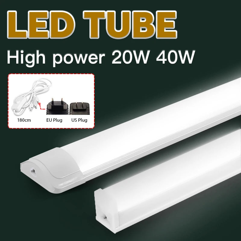 tube lumineux led pour éclairage intérieur polyvalent et moderne