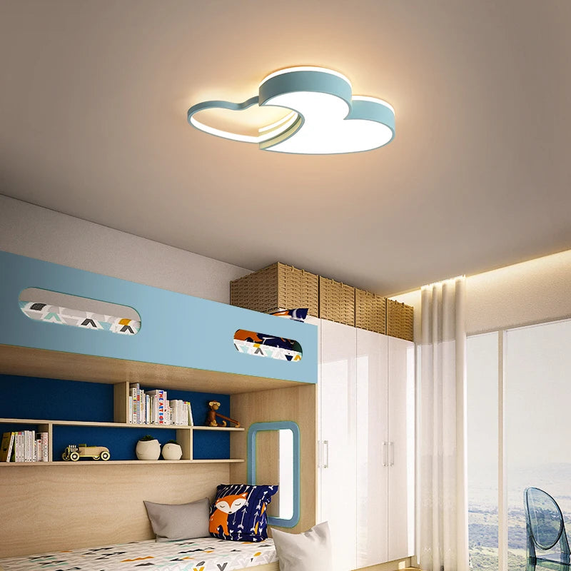 plafonnier led créatif design moderne pour intérieur enfant