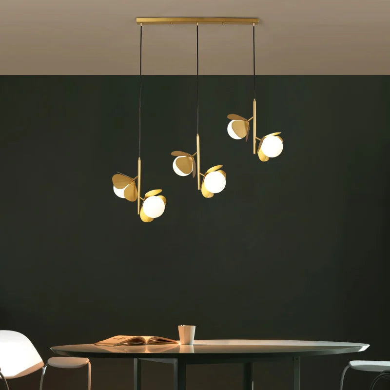 plafonnier led créatif design européen luxueux et chaleureux