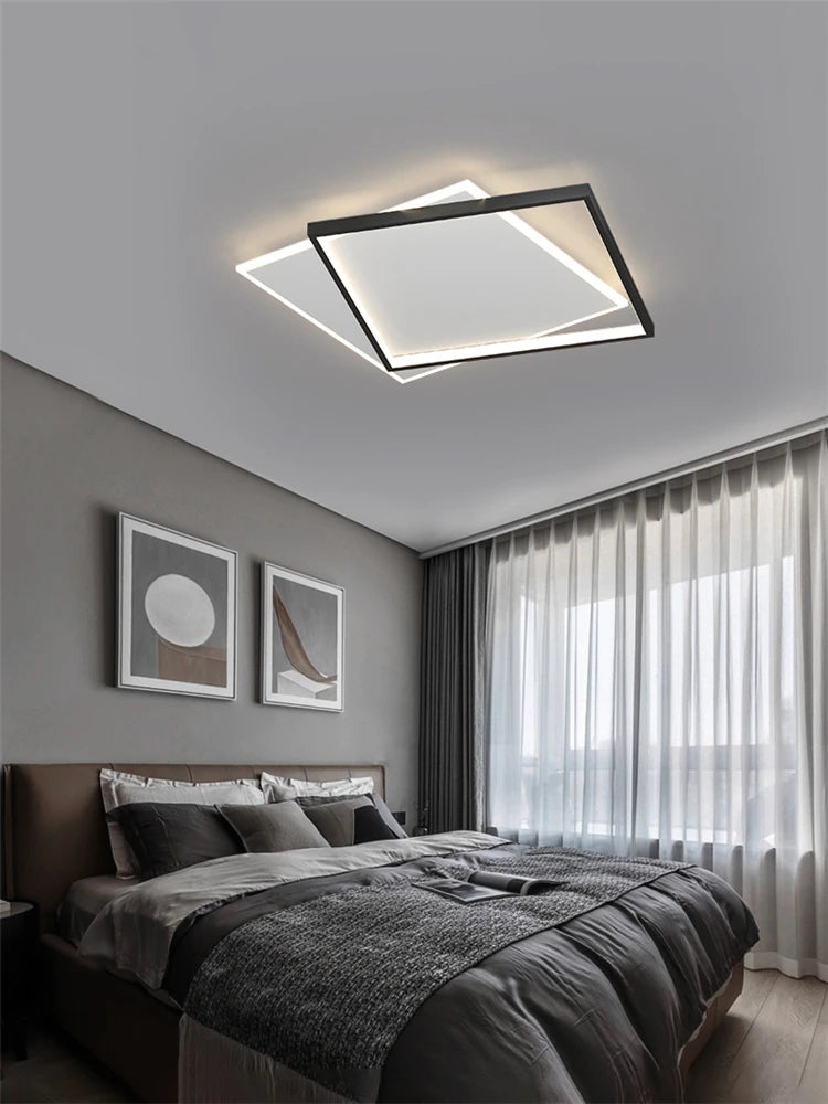 lustre moderne led minimaliste pour décoration intérieure