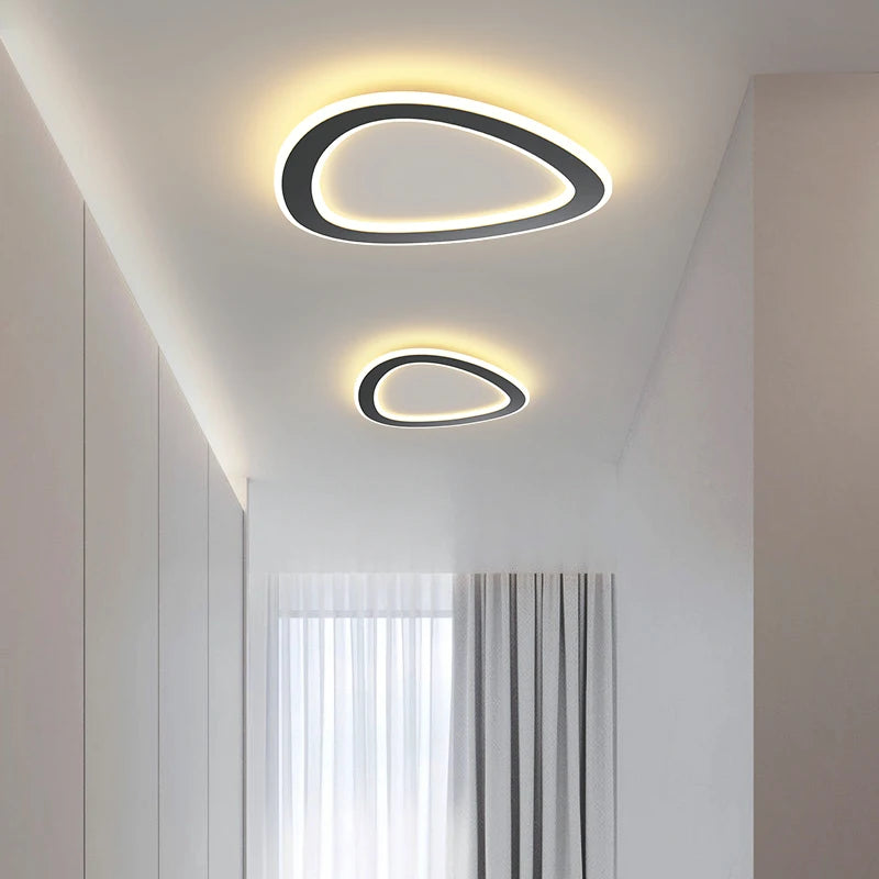 plafonnier led minimaliste nordique pour éclairage intérieur