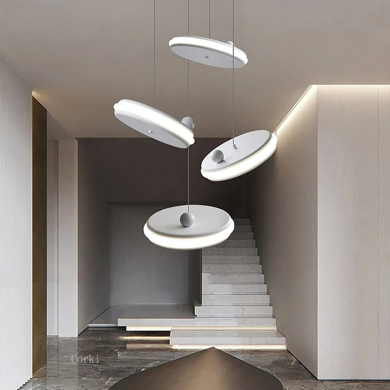 suspension minimaliste moderne design pour un intérieur créatif