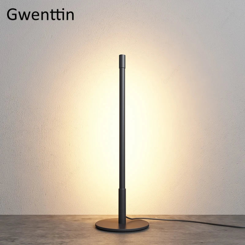 lampadaire led style nordique minimaliste pour intérieur élégant