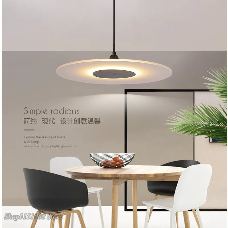 lustre led moderne minimaliste créatif et romantique