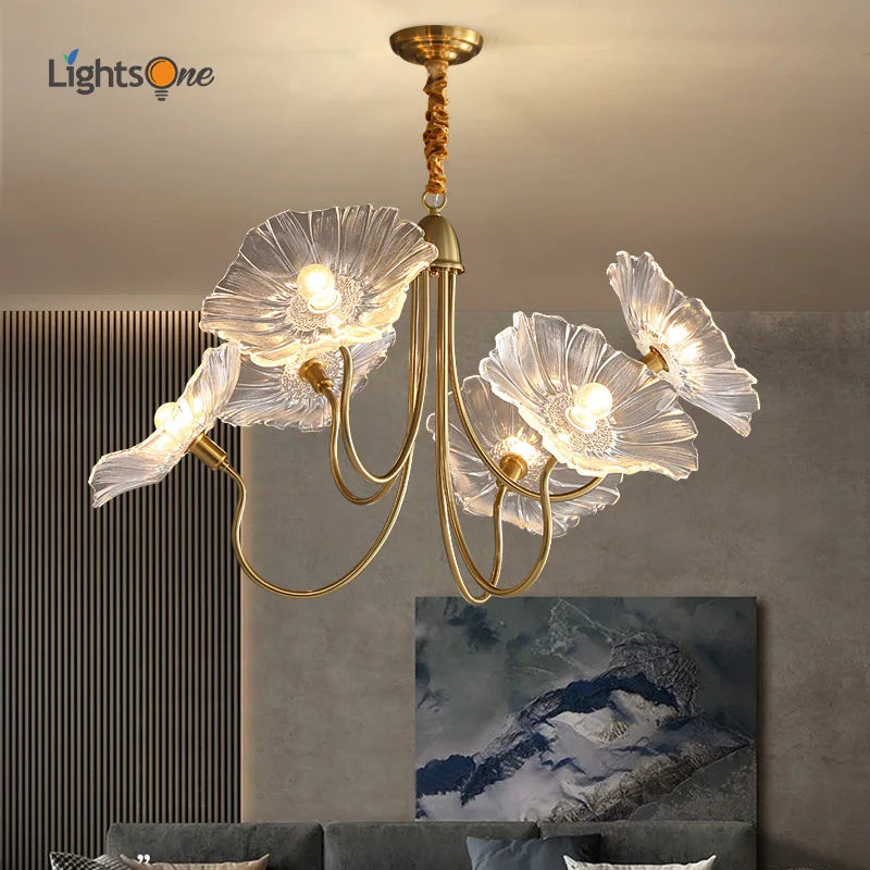 lustre moderne nordique style luxueux créatif et simple