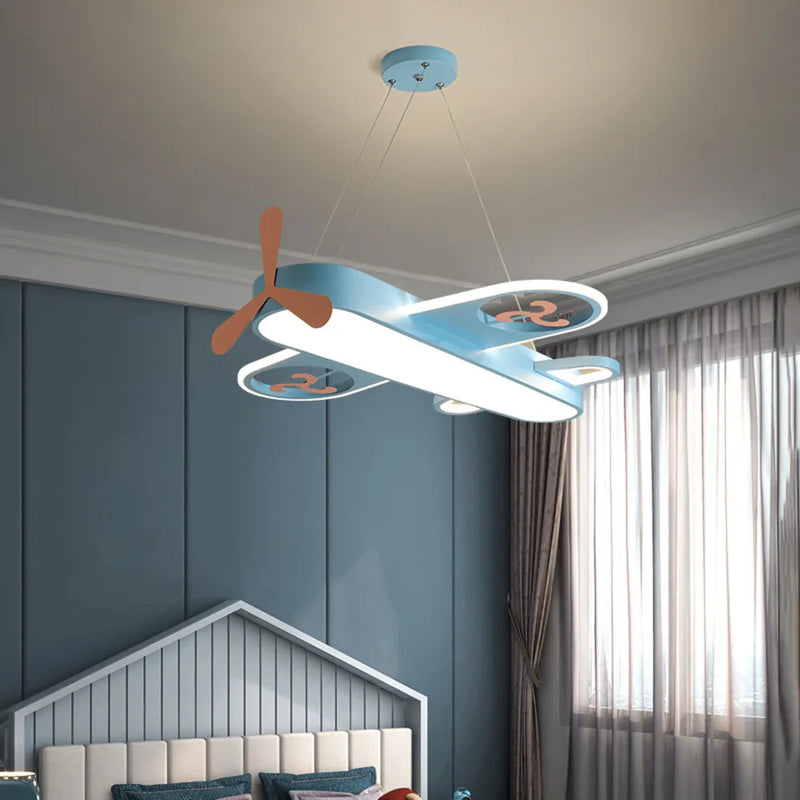 suspension moderne design avion pour chambre enfant