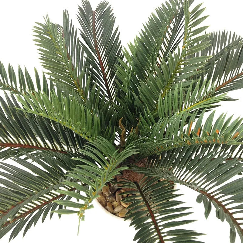 palmier artificiel plantes tropicales décoration intérieure et extérieure