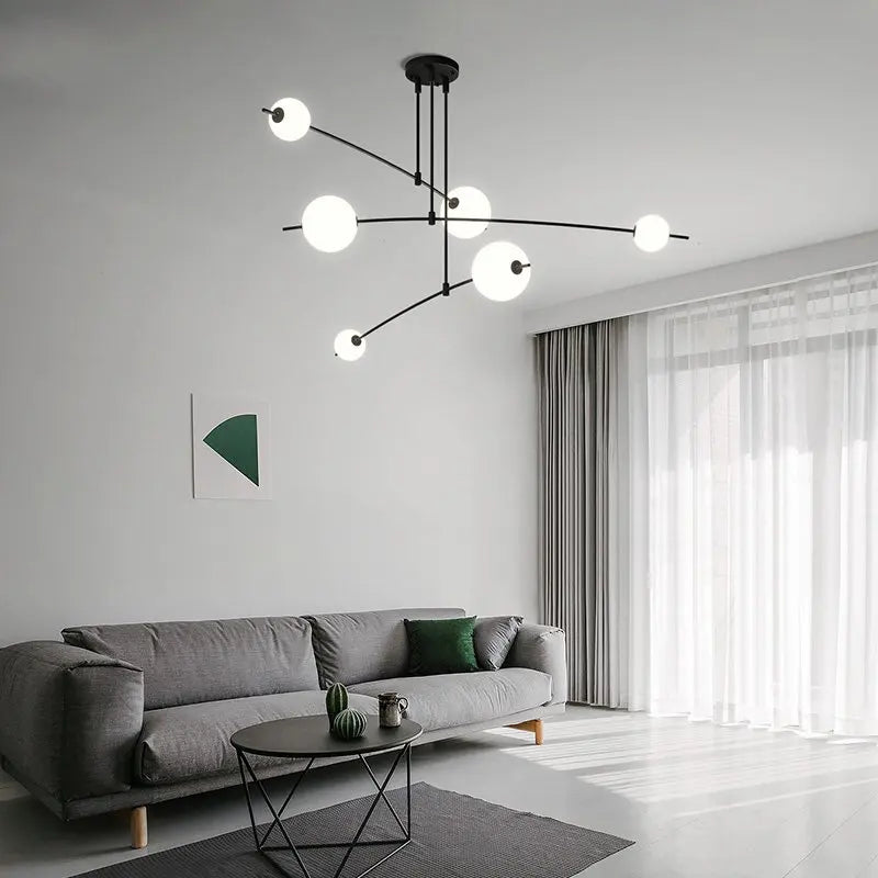 suspension design nordique minimaliste pour décoration créative