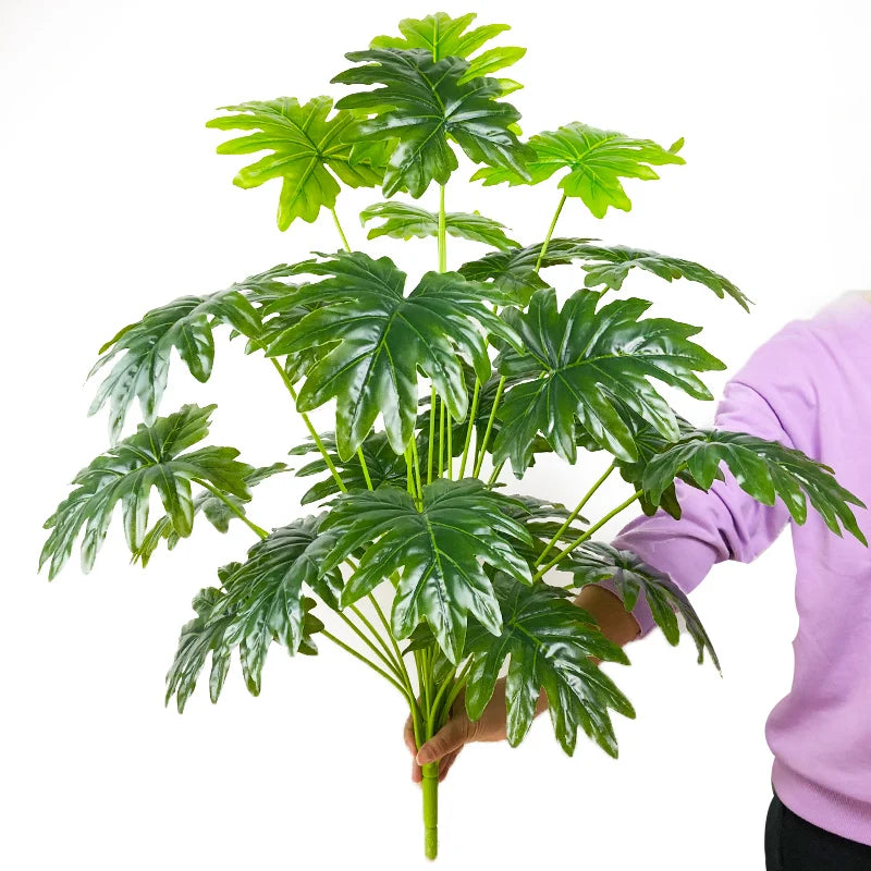 grande plante tropicale fausse feuille de bananier pour décoration intérieure et extérieure