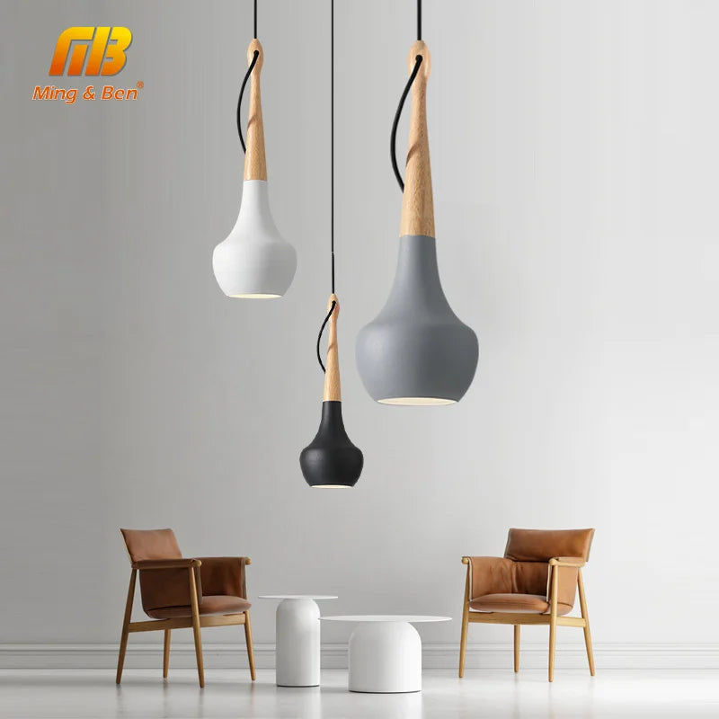 Suspension Simple industrielle nordique E27 Loft moderne créatif suspension Design bricolage pour chambre salon cuisine restaurant