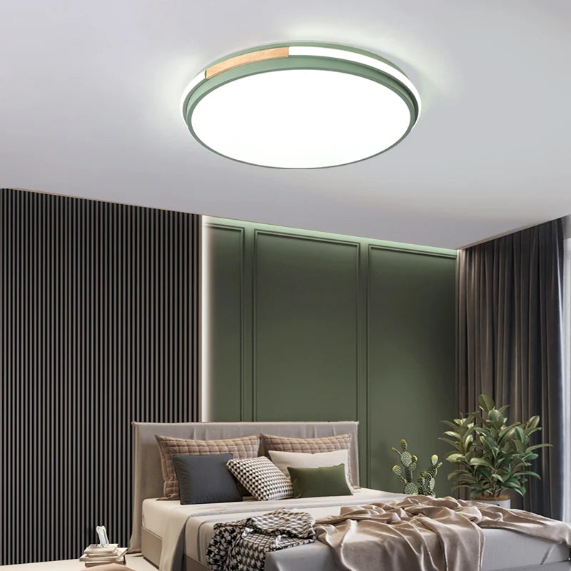 plafonnier rond design moderne pour intérieur lumineux décoratif